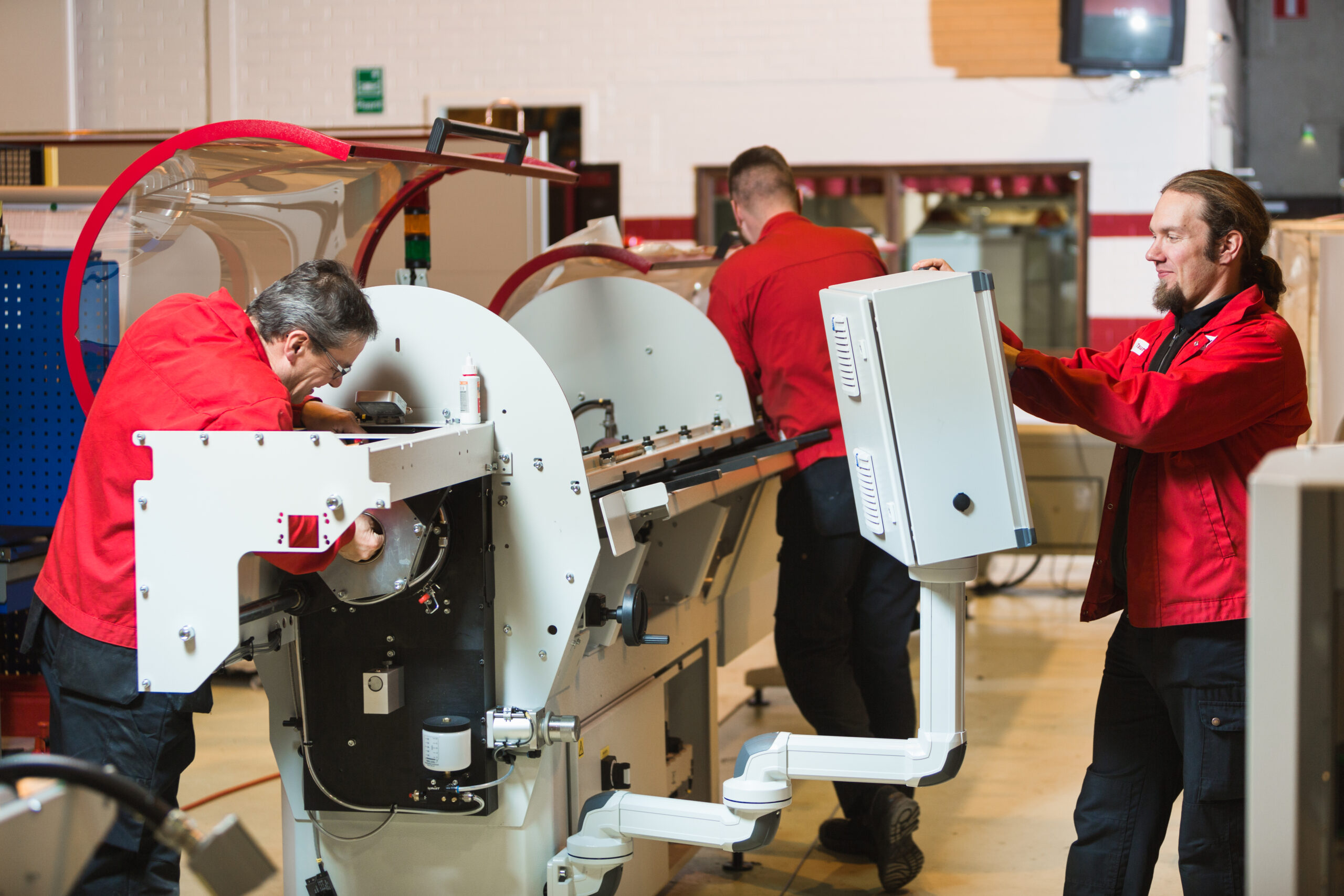 Maintenance services in our T-DRILL factories