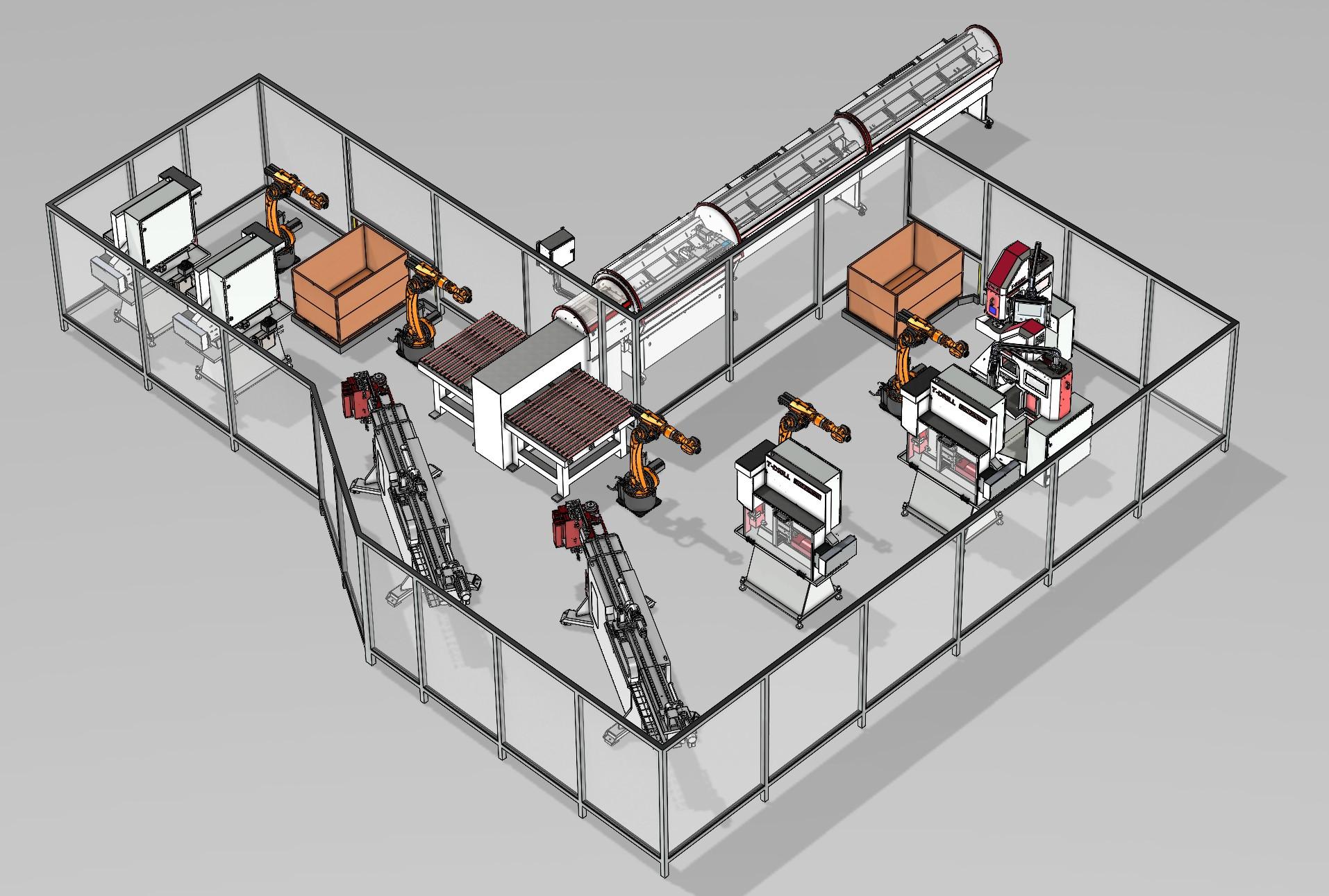 T-DRILL Robot cell