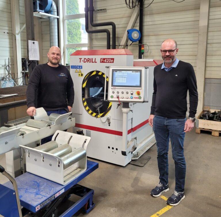 Flanger Operator F-420e Flanging Machine - T-Drill Oy